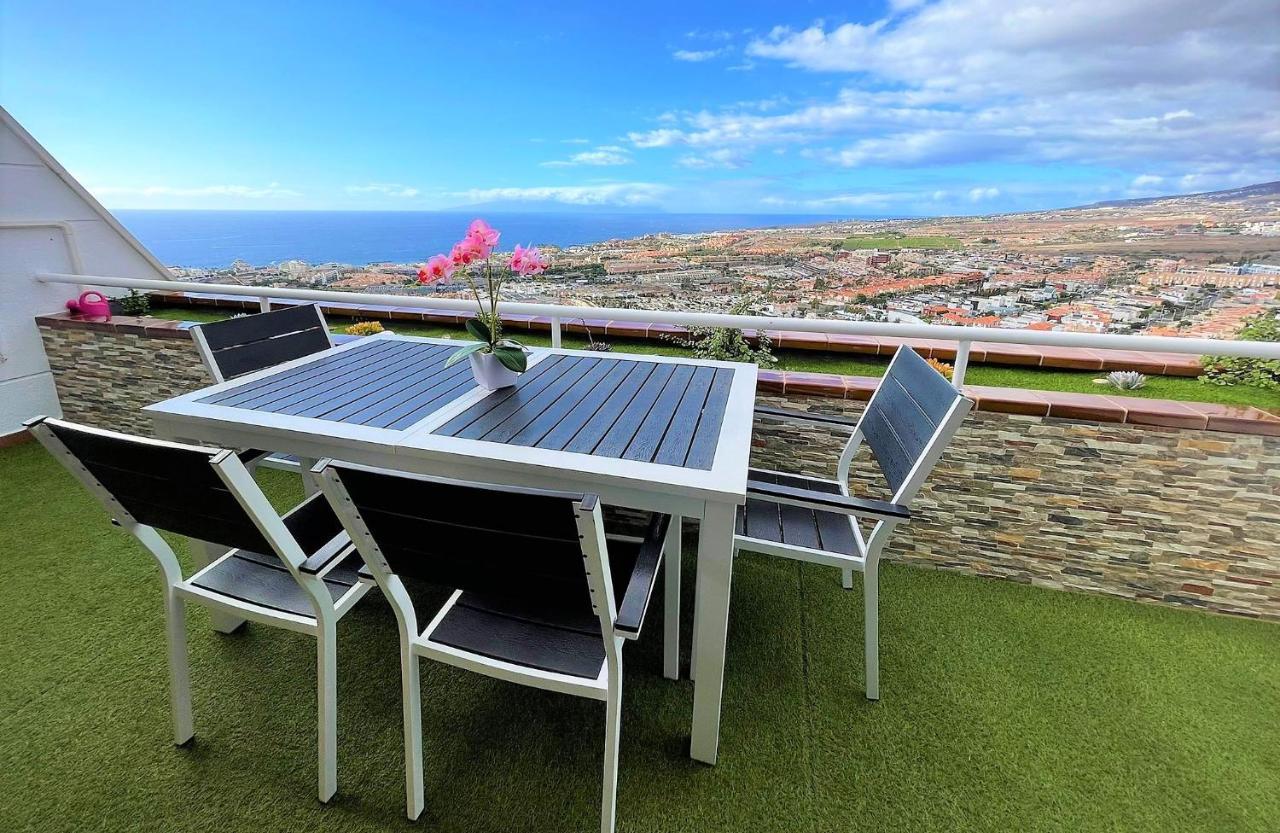 Luxury Penthouse, Best Sunset, Heated Pool, Fast Wifi Costa Adeje  Exterior foto